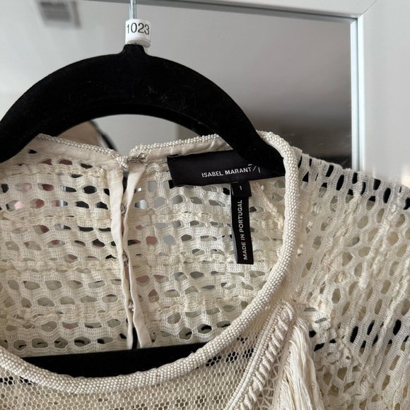 Isabel Marant Fringe Crochet Knit Dress | Size 1 (Small) - Picture 3 of 6